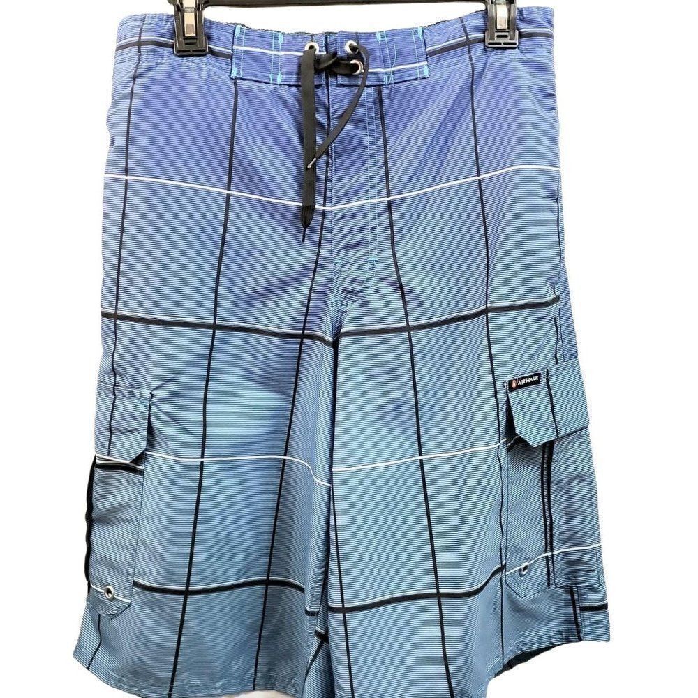 Board Shorts AIRWALK Sz Small SWIM Trunk, loose fit